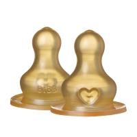 BIBS Bottle Nipple 2 PACK Medium Flow