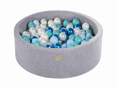 Ball Pit Grey with 200 balls VELVET - 1