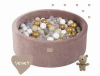 MeowBaby® Baby Foam Ball Pit 30cm, Model Teddy Bear