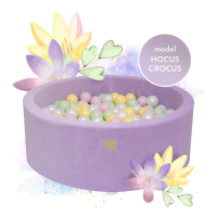 MeowBaby® Baby Foam Ball Pit 30cm, Model Hocus Crocus