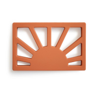 Mushie Sun Teether - Clay