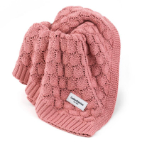 Bamboo Blanket Dirty Pink