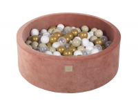 Басейн с топки кадифе – марсала